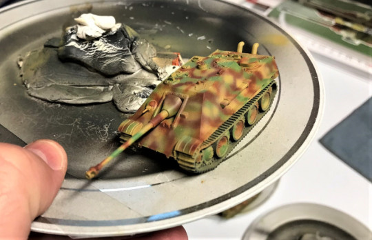 2 Jagdpanther painted