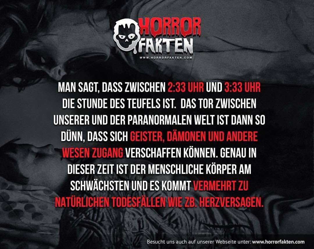 Horror Fakten