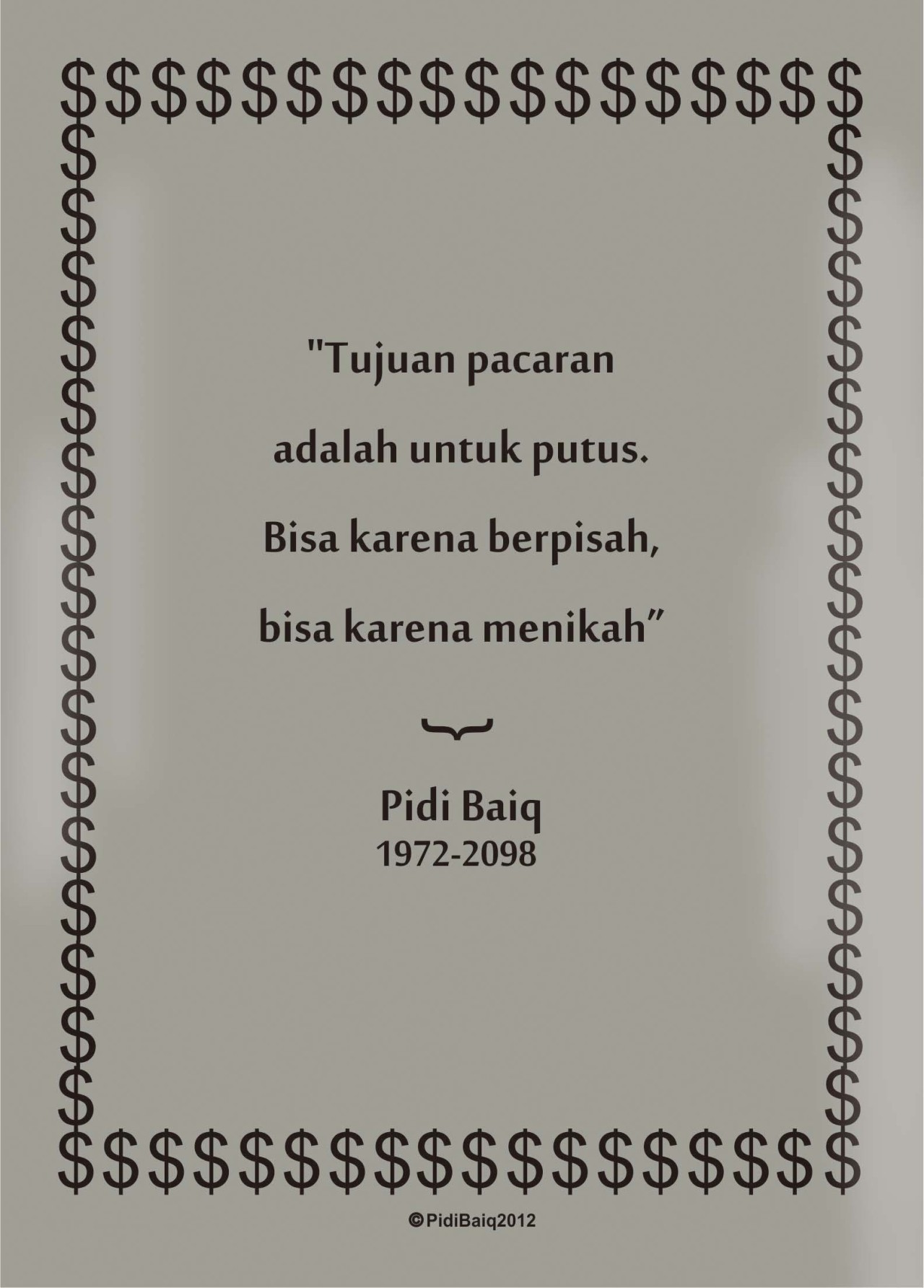 Suryani Tujuan Pacaran Adalah Untuk Putus Bisa Karena