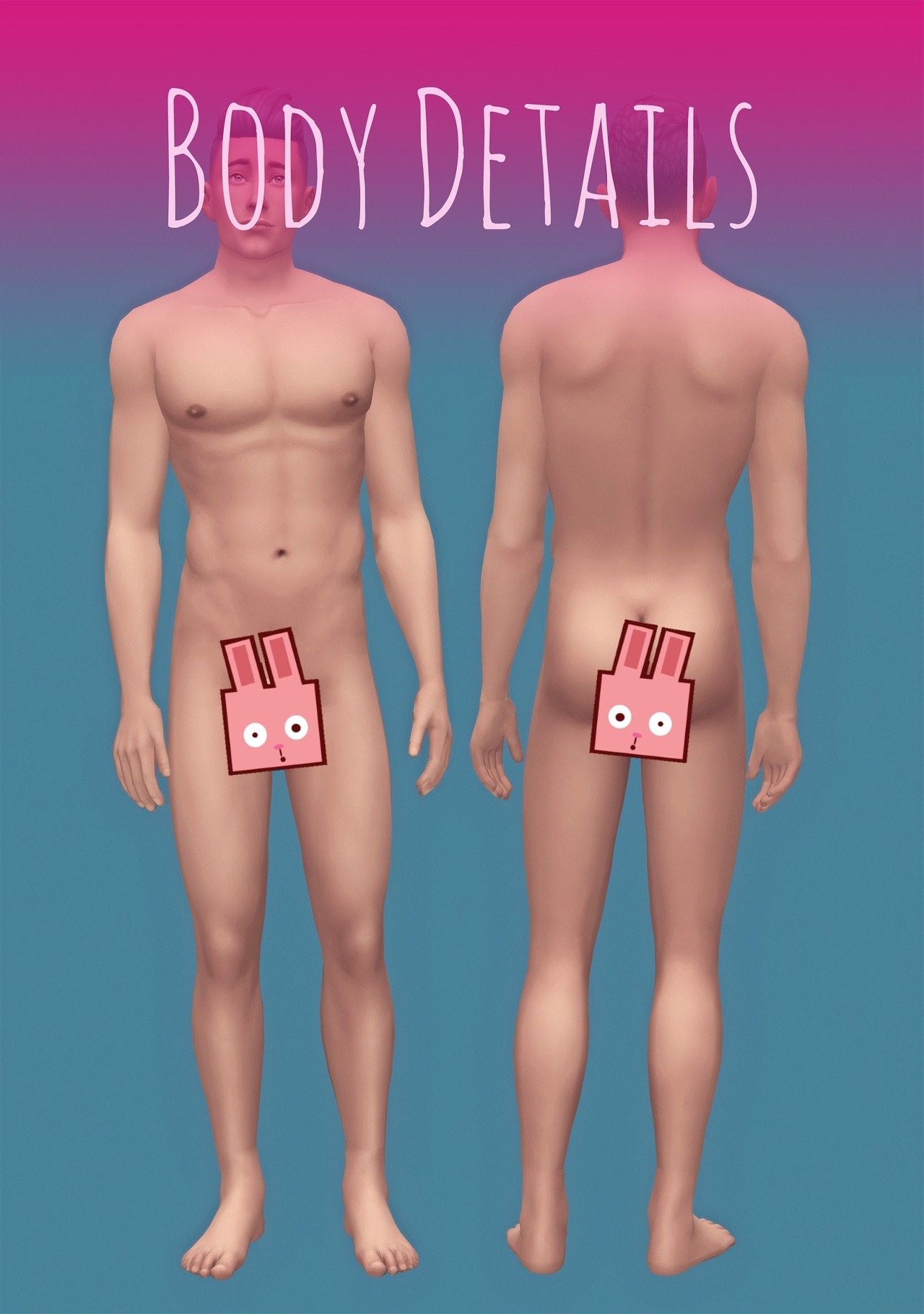 PEGGY [M] SKINBLEND - by amoebae
A male frame version of my previous Peggy skin. A blend of details from different skins, with some additional hand-painting.
Comes in two versions, the only difference being a stylised collarbone or TS4′s original...