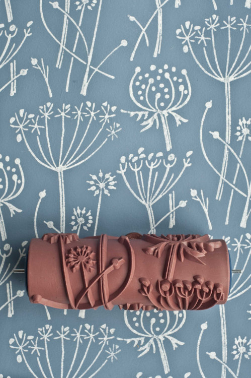 culturenlifestyle:Stunning Patterned Paint RollersUK based...