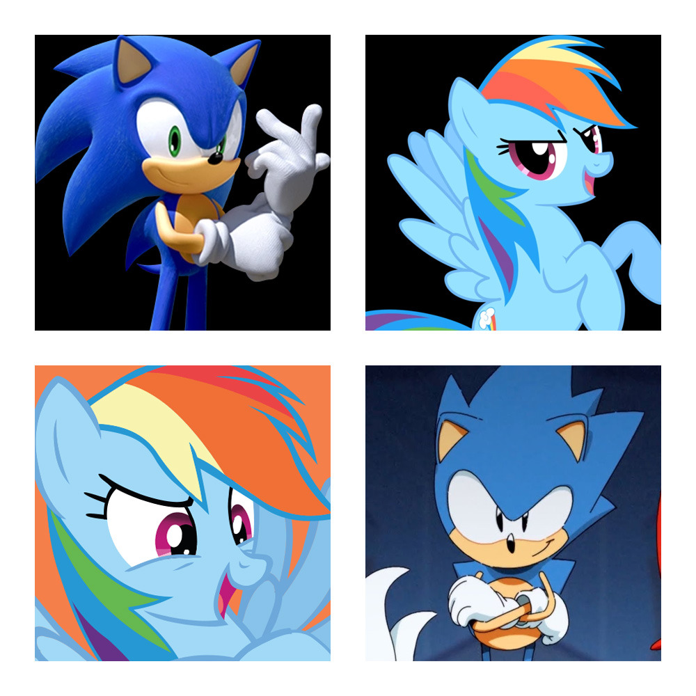 Submit Some Ships Crossover Ship Sonic The Hedgehog X Rainbow