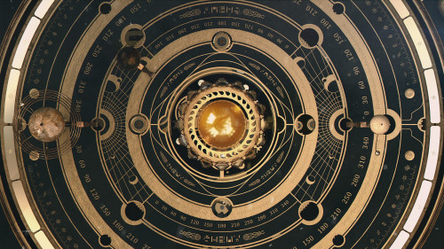 steampunktendencies:Steampunk Astrolabe Table with Ui by Davison...