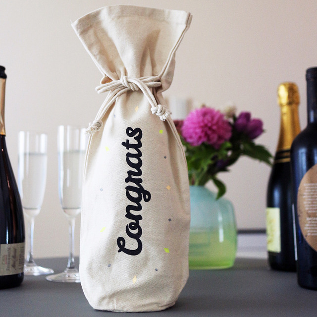 wine in gift bag