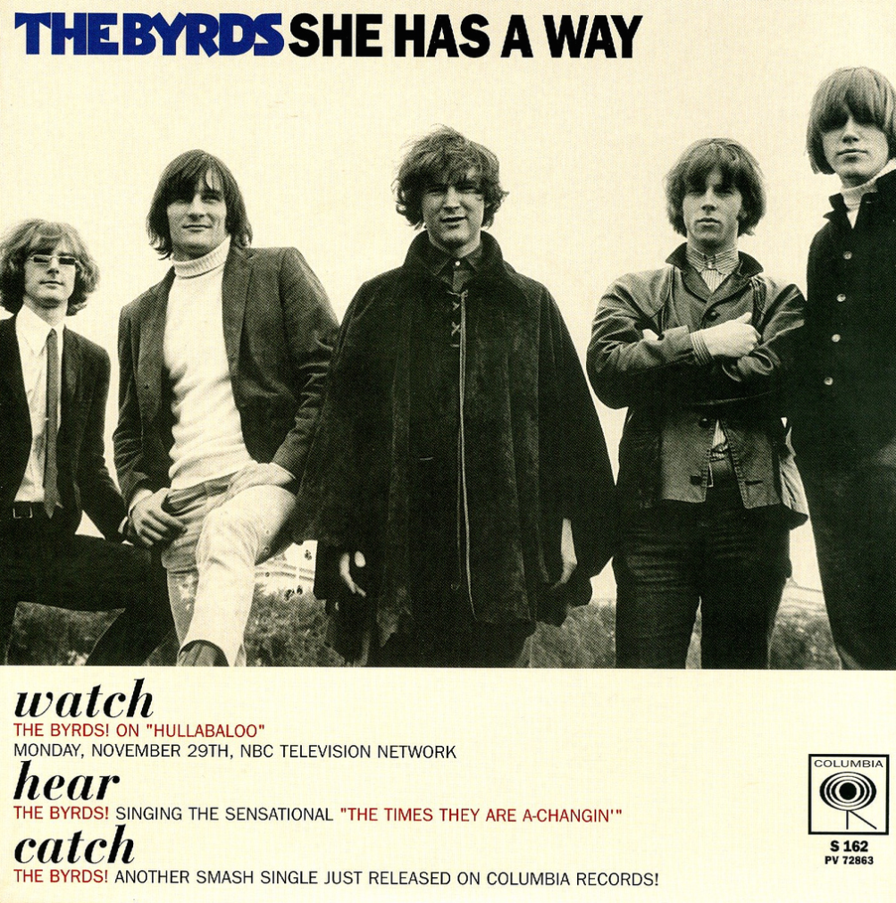 No Cage To Make Her Stay, Neon-brambles:The Byrds - She Has A Way ...