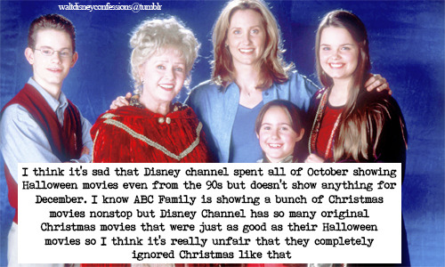 i think its sad that disney channel spent all of october showing halloween movies even - Abc Family Original Christmas Movies i think its sad that disney channel spent all of october showing halloween movies even - Abc Family Original Christmas Movies