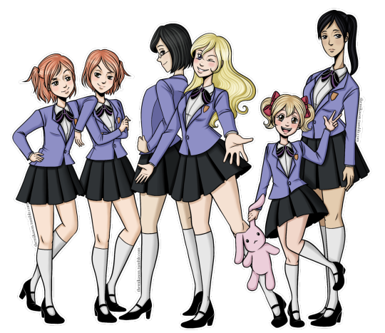 Panties uniform anime casting