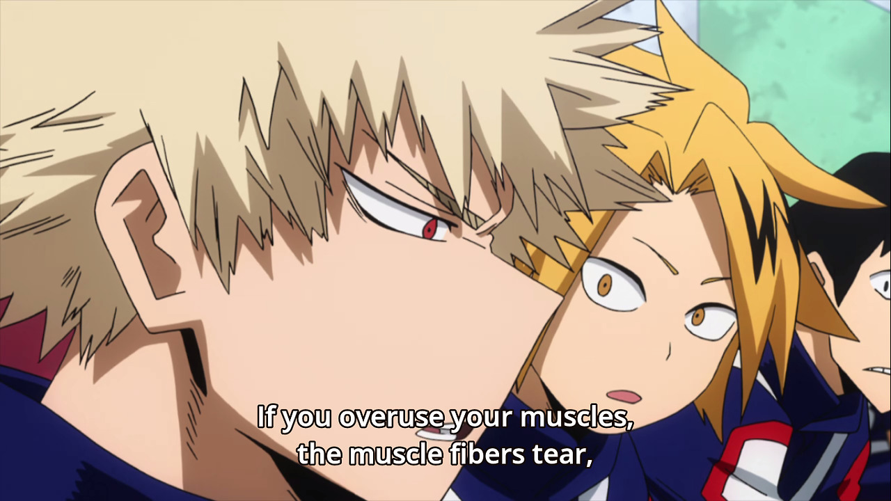 Shout out to Nerd Bakugou, who is not just a dumb... - Unrealistic