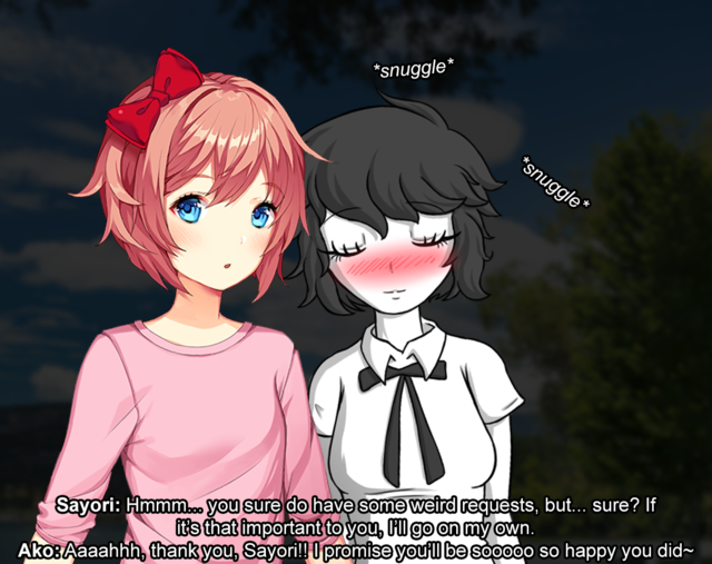 Doki Doki Literature Girls Oof Be Careful Ako Submi