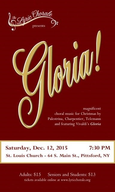 The Lyric Chorale — Tonight’s the night! Please join us at 7:30...