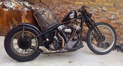 knucklehead chopper harley davidson