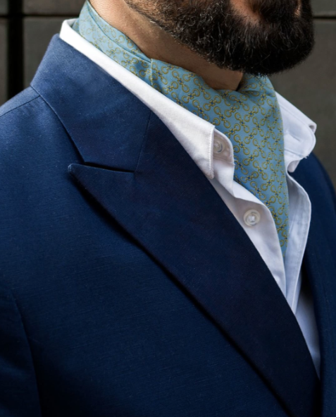 Suit up with an ascot - Bows-N-Ties