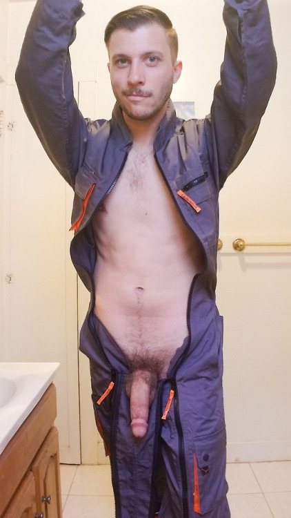 smear-me-in-man-shit:shawnksf:Euro style coveralls!fucking...