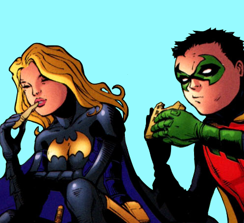 sqoiler:Batgirl and Robin!