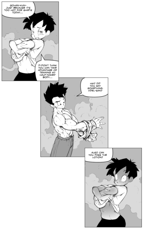 I Really Like The Idea That Videl Is Lowhigh Key Seducing Gohan During Her Training And Gohan Is So Much Better At It Without Trying I Really Like The Idea That Videl Is Lowhigh Key Seducing Gohan During Her Training And Gohan Is So Much Better At It Without Trying