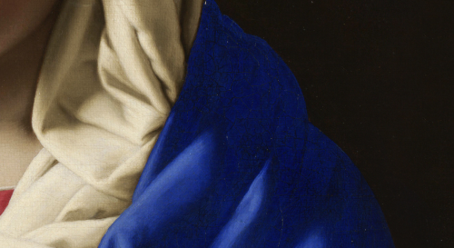 detailsofpaintings:Il Sassoferrato, The Virgin in Prayer...