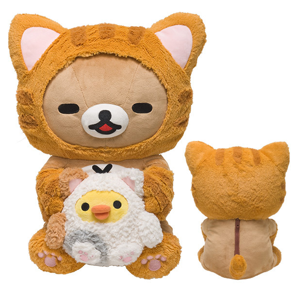 cat rilakkuma plush