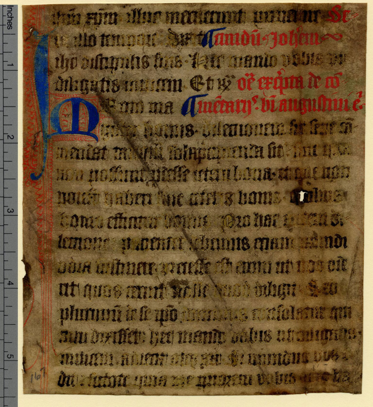 Special Collections at Mizzou - This week’s manuscript is a fragment ...