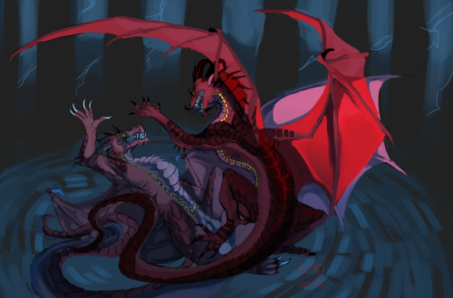 wings of fire wof queen ruby queen scarlet skywing my art