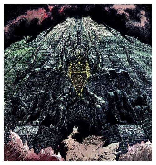 frazettamolamucho:Yragael, 1974 by - Philippe Druillet -