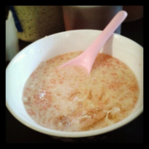 Took a year for me to eat this again..#tapioca