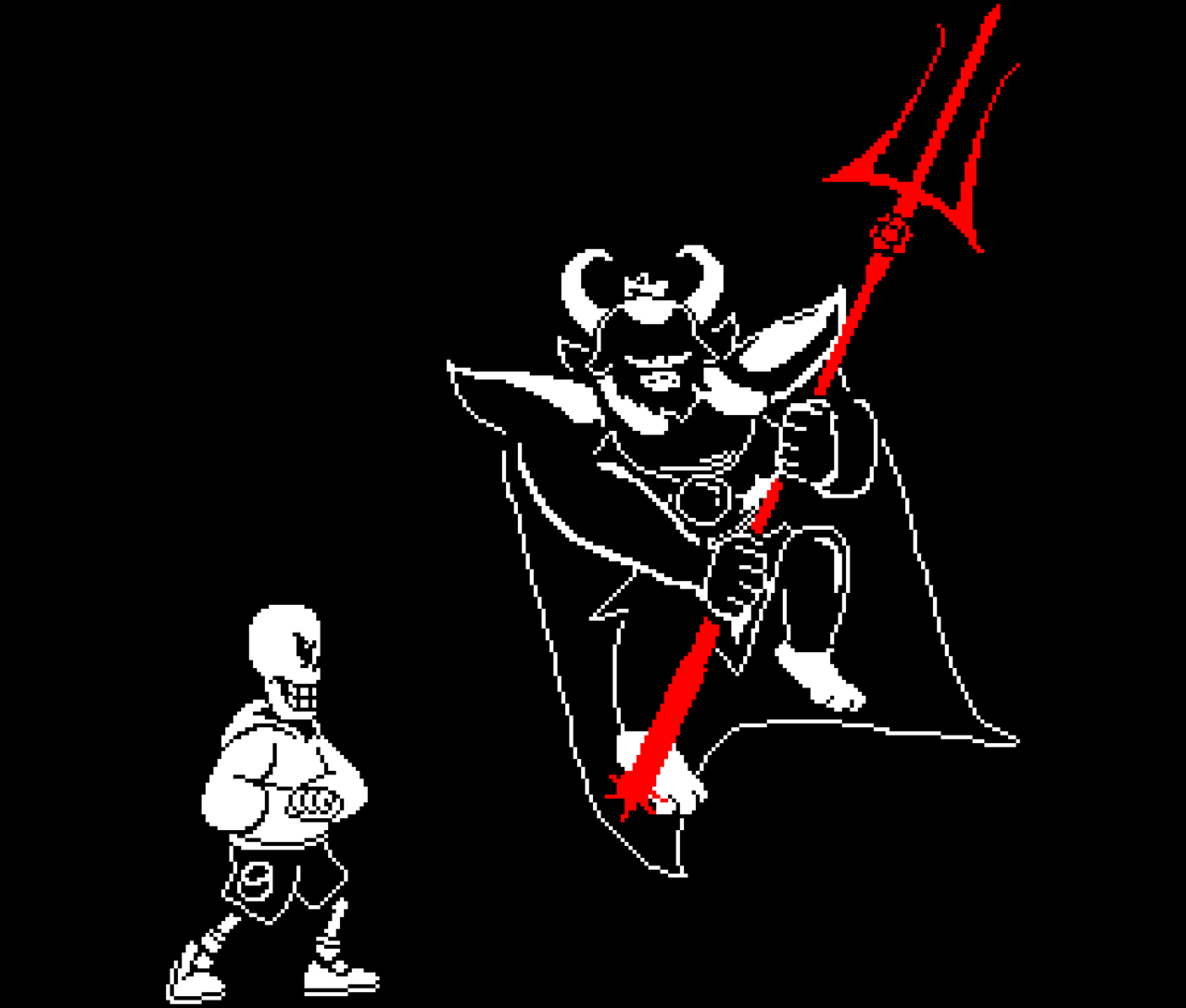 Спрайт Underswap Papyrus спрайты