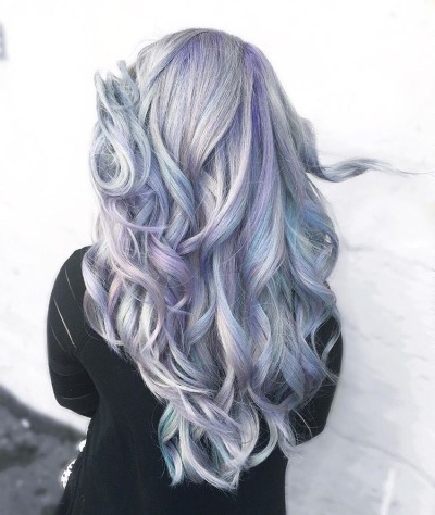 Silver Blue Hair Tumblr