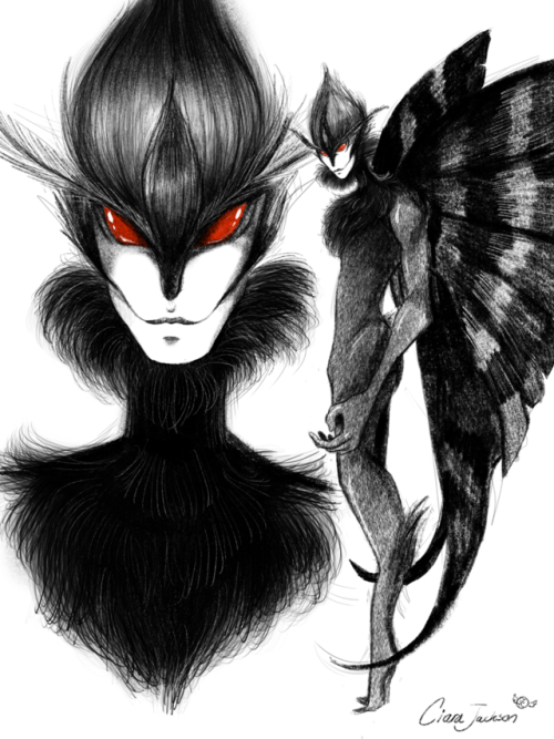 mushroommamamaximus:The Mothman is real and sexy.