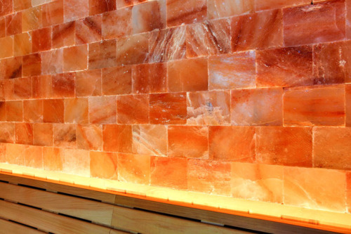 stfueveryone:sixpenceee:Bricks made from Himalayan salt. A...