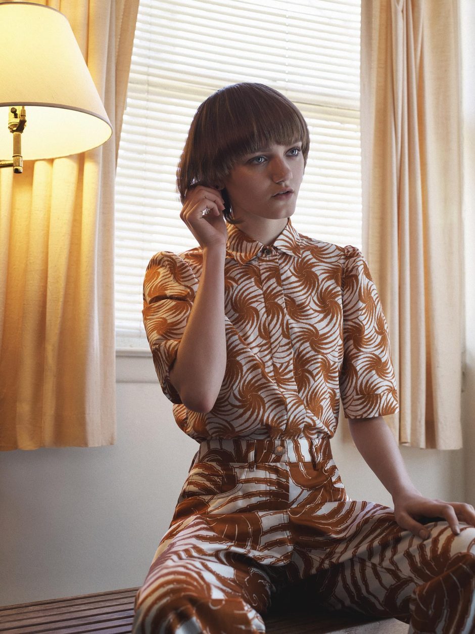 <p>Photo by Hans Neumann for Totokaelo Collection. Shot at the Silver Sands Motel in Greenport, N.Y. Model is Peyton Knight.</p>