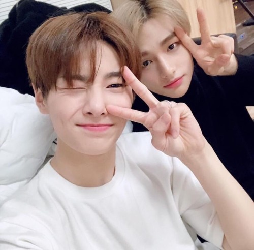 𝒔𝒕𝒓𝒂𝒚 𝒌𝒊𝒅𝒔 𝒊𝒎𝒂𝒈𝒊𝒏𝒆 — being besties with hyunjin...