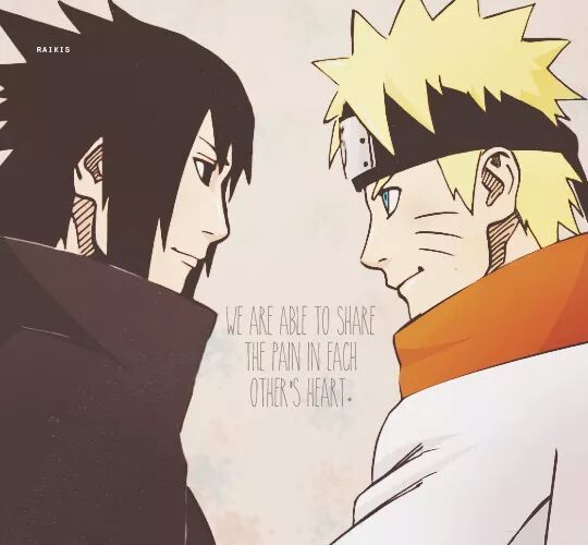 Image result for naruto and sasuke friends forever