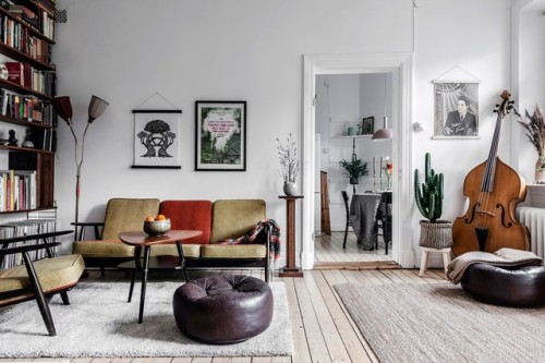 gravityhome:Scandinavian apartment with vintage...