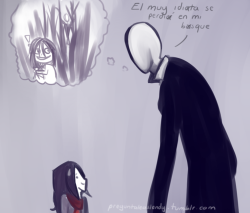 Slenderman Next To You