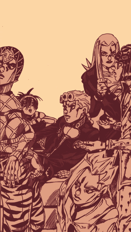 knightofbunnies: ☼ Vento Aureo phone wallpaper edits (640 x...