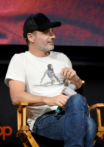 dolphinsmooth9: Andrew Lincoln at the NYCC panel and fan...