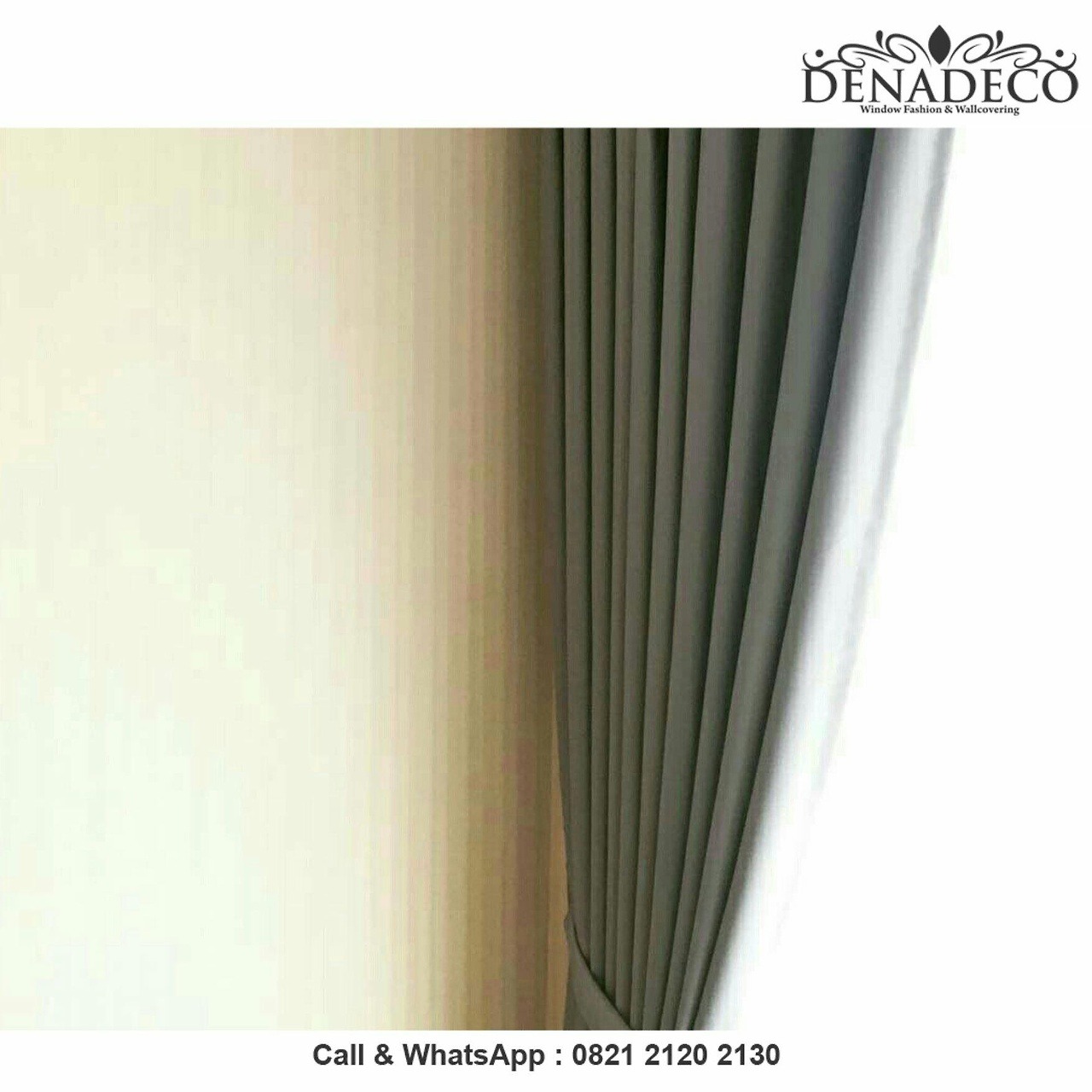 DENADECO  Zebra Blinds dengan design minimalis tanpa 