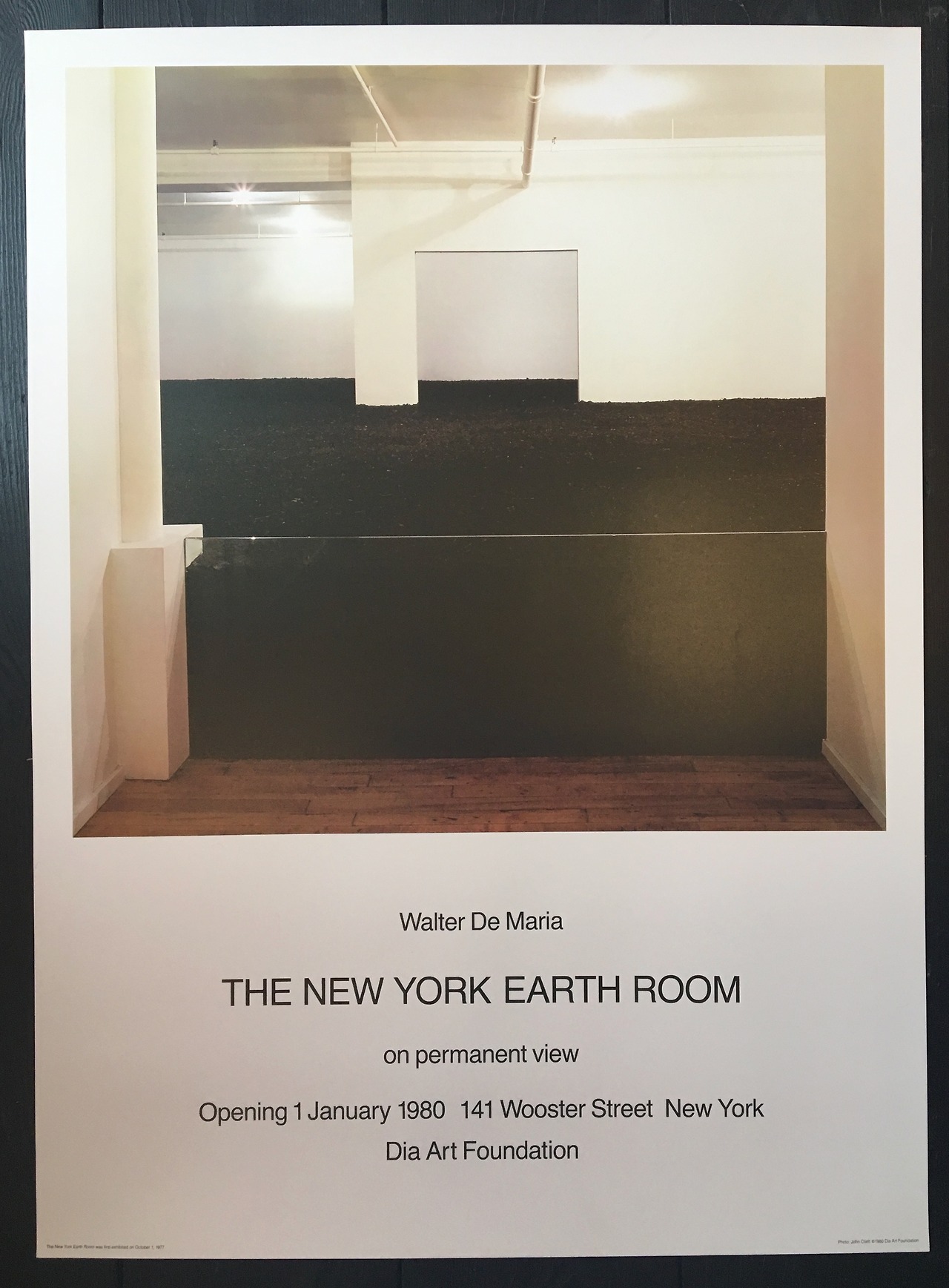 77 Walter De Maria The New York Earth Room At Dia