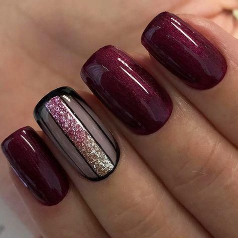 Head over Heels \u2014 36+ Pretty Trending Fall Nails; coffin