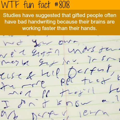 bad-handwriting-wtf-fun-fact