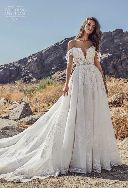 Calla Blanche Spring 2019 Wedding Dresses more...