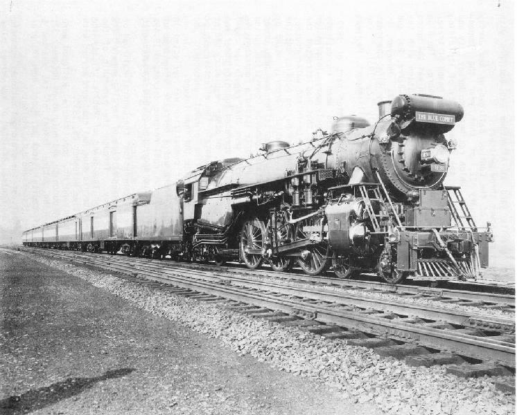 central railroad of new jersey blue comet