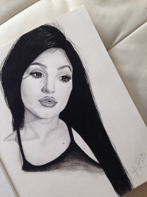 Kylie jenner drawing  Tumblr