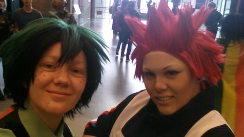 There were so freaking many bnha people on the second day of...