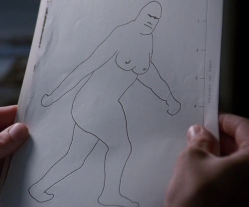 needs-somesugar-in-his-bowl:reblog Mulder’s drawing of bigfoot...