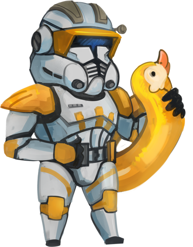 chibi clone trooper