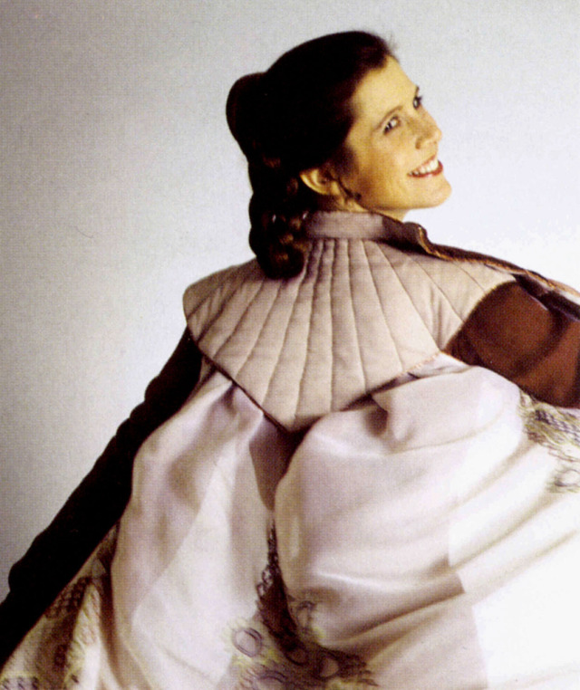 Star Wars Fit For A Queen Leia’s Bespin Gown Behind