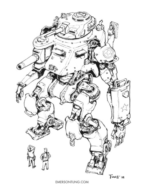 giant mecha tank | Tumblr