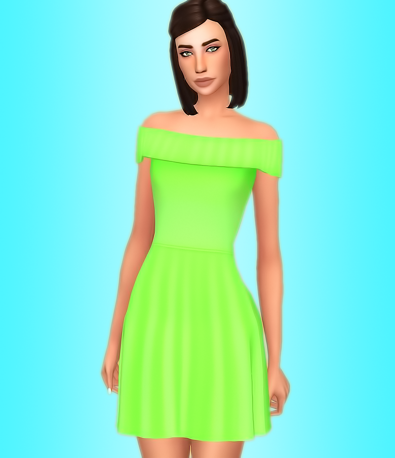 simliish: Nolan Sims PRETTY BREEZY DRESS //... - Fantayzia Maxis Match