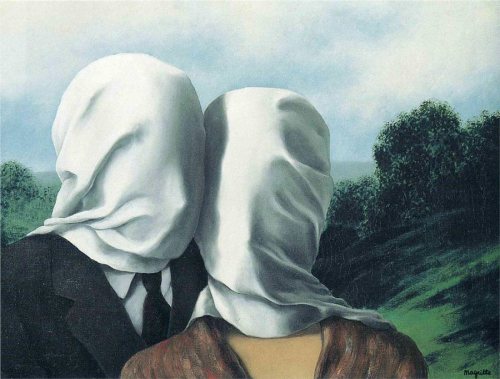 magrittee:Rene Magritte - The Lovers I and II (1928)Happy...